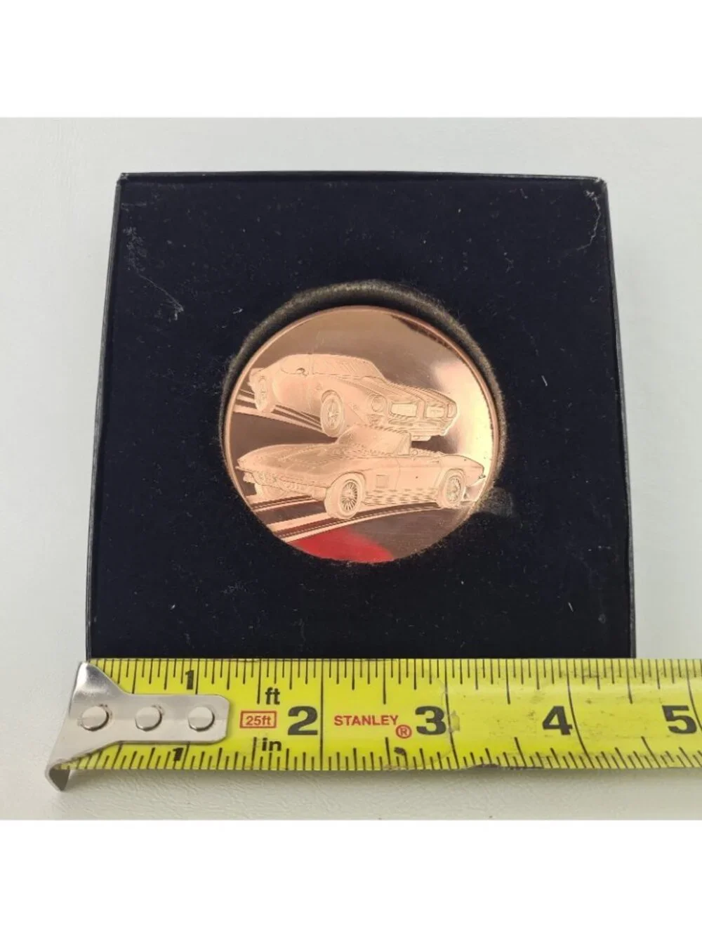 Franklin Mint Precision Models 6th Annual Die Cast Rally Brass Medal Coin L1